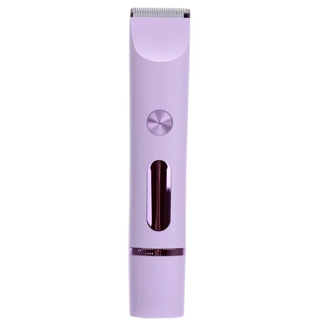 Only Private Parts Armpit Double headed Lady Shaver Electric Mute Skt667 Purple With Display - Shop at LoveMi
