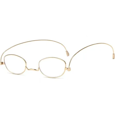 Anti Blue Light Reading Glasses For Women Portable Time Gold 300 Degrees - Shop at LoveMi