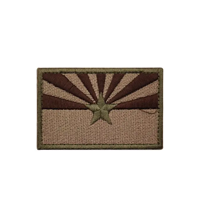 Embroidered Armband Double sided Velcro Cloth Label V904862Mud Color - Shop at LoveMi
