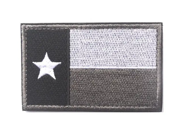 Embroidered Armband Kewill Double sided Velcro Cloth Sticker V904835 Black And White Gray - Shop at LoveMi