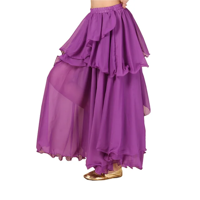 Fashion Chiffon Four Layers Cake Dress Women Purple - Shop at LoveMi