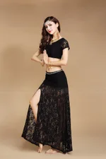 Athens Black Top And Skirt