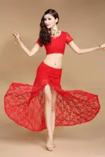 Bright Red Three Piece Set