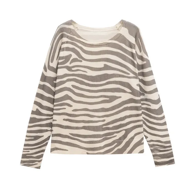 Spring New Fashion Casual Round Neck Long Sleeve Sweater - Shop at LoveMi