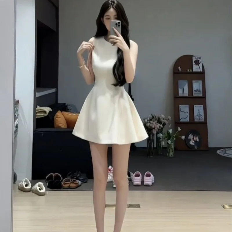 Waist controlled Slim Fit Slimming A Line Skirt For Women Beige - Shop at LoveMi