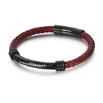 Red Leather Black