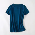 Peacock Blue Round Neck