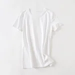 White Round Neck