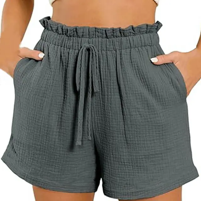 Summer New Cotton Shorts Gray - Shop at LoveMi