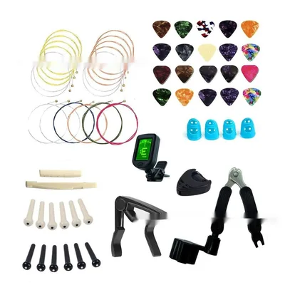 Guitar Accessories Suit Pick String Nail Pillow Accessories Suit D1 - Shop at LoveMi