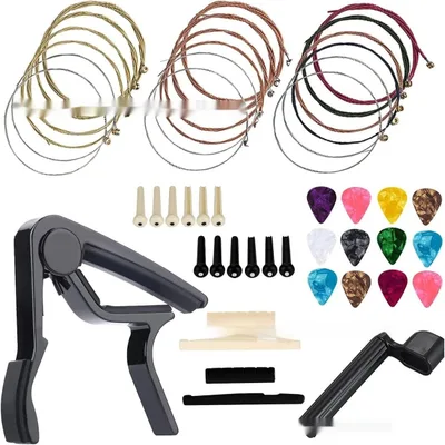Guitar Accessories Suit Pick String Nail Pillow Accessories Suit E1 - Shop at LoveMi
