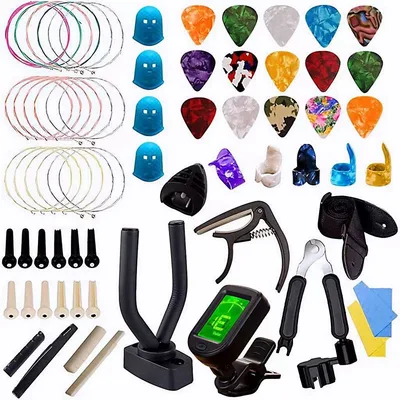 Guitar Accessories Suit Pick String Nail Pillow Accessories Suit H - Shop at LoveMi