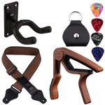 Guitar Accessories Suit Pick String Nail Pillow - Accessories Suit No 22 8Pcs