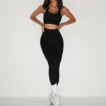 Black Yoga Suit