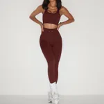 Brown Yoga Suit