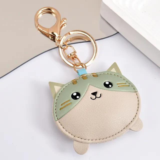 Creative Pig Girls Exquisite Leather Key Chain 3Color - Shop at LoveMi