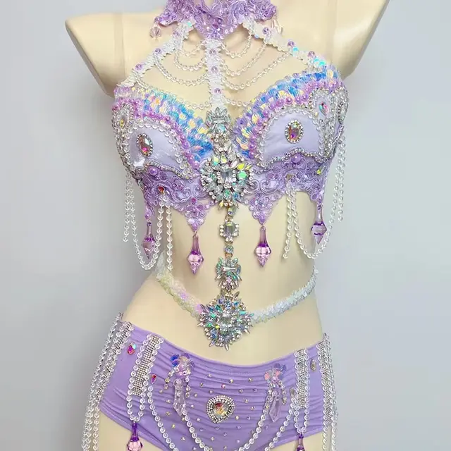 Zixia Fairy Magic Color Organza Vacation Style Dress Bikini - Shop at LoveMi