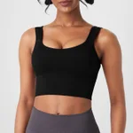 Black Yoga Vest