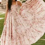 Fashion Trend Polyester Fiber Women's Dress - 1 Style-M