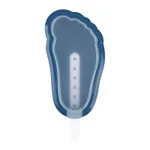 Feet Shaped Navy Blue