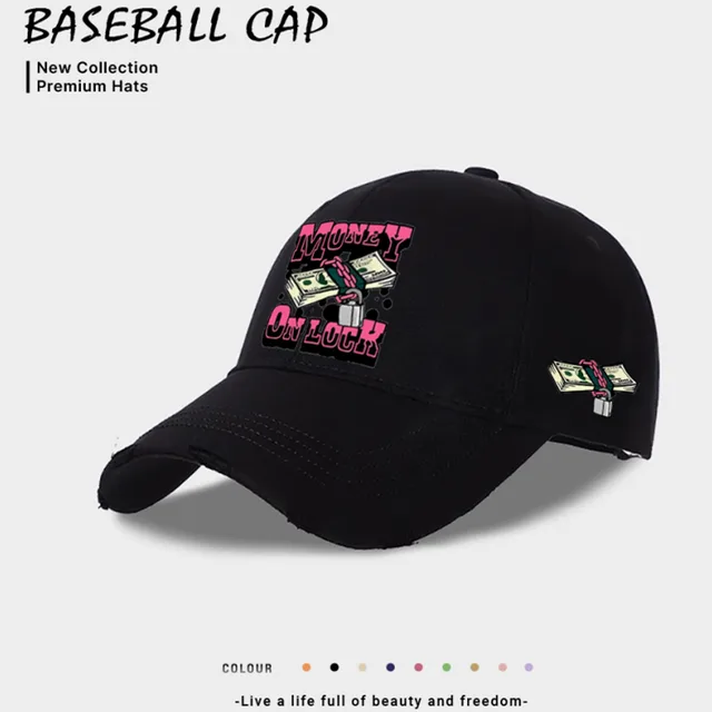 European And American Style Casual Baseball Cap For Women Black - Shop at LoveMi