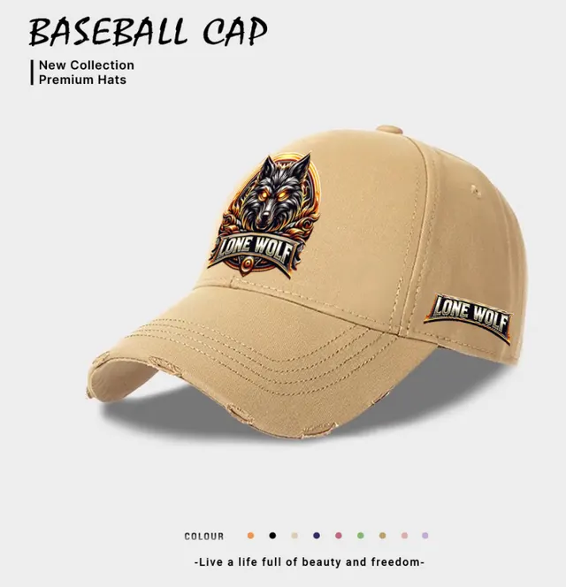 European And American Style Casual Baseball Cap For Women Beige - Shop at LoveMi