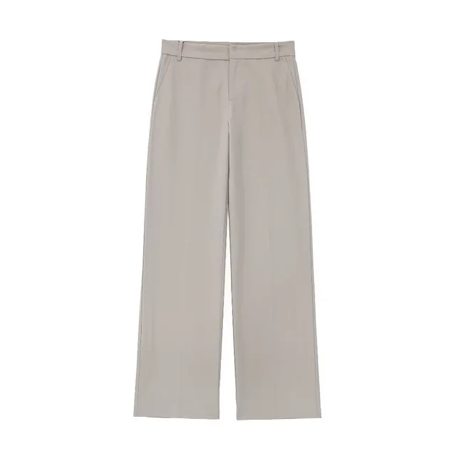 Women's Solid Color Slim fit Short Vest Unisex Style Trousers Pants - Shop at LoveMi