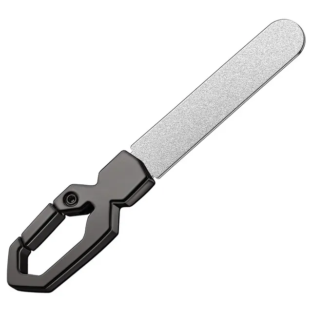 Creative With Key Chain Portable Nail Piercing Device Gun Gray Single - Shop at LoveMi