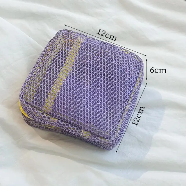 Portable Travel Makeup Women's Large Capacity Wash Portable Bean Storage Bag Purple Not With Handle - Shop at LoveMi
