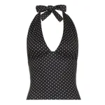 Black Polka Dot
