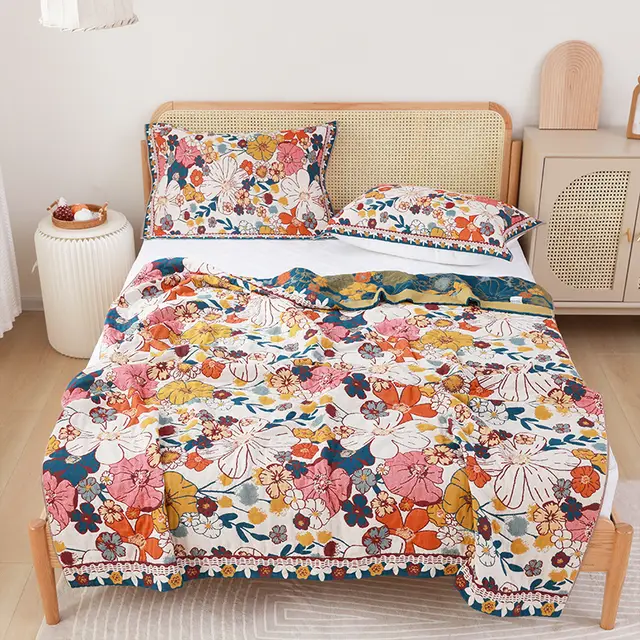 Office Nap Air Conditioner Four Seasons Universal Towel Quilt Garden - Shop at LoveMi