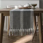 One Line Gray With Tassel