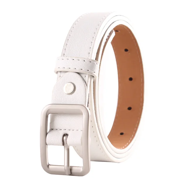 Korean Style Women's Belt Retro Simple All match White - Shop at LoveMi