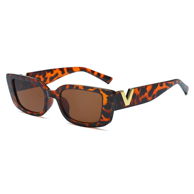 Square rimmed Glasses White Frame Sunglasses Hawksbill Box Dried - Shop at LoveMi