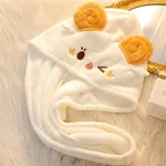 Cartoon Coral Fleece Shepherd XINGX Hair Dryer Hat - Coral