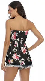 Black Background Flowers