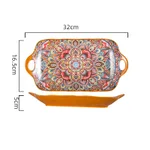 12 Inches Binaural Fish Dish