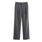 Gray Trousers