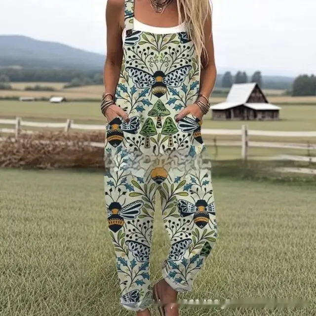 3D Printed Button Suspender Pants Style 9 - Shop at LoveMi