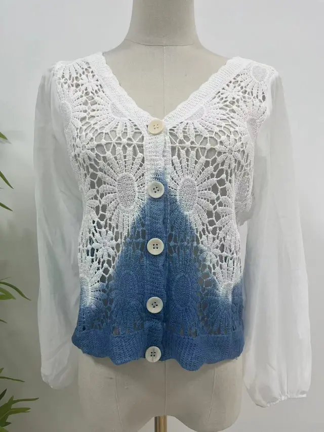 Ethnic Style Handmade Tie dyed Loose Small Outerwear Top 6 Style - Shop at LoveMi