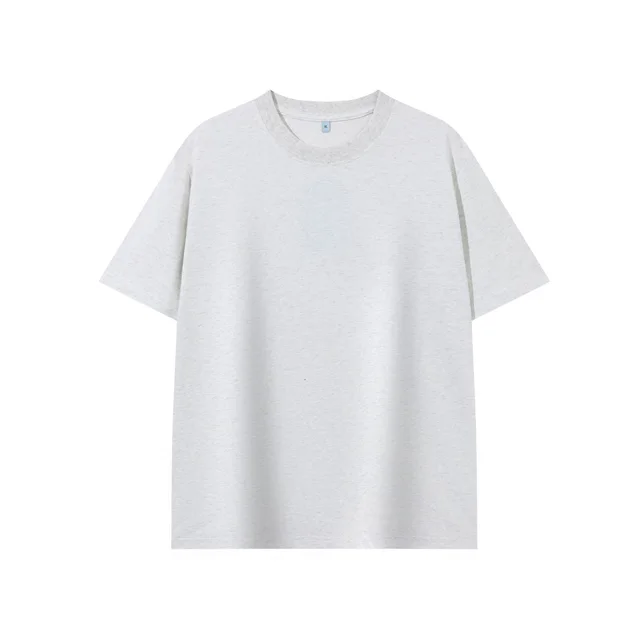 Summer Pure Color Minimal Versatile Short T White Flower Gray - Shop at LoveMi