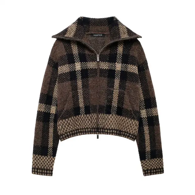 Autumn Sweater Round Neck Solid Color Loose Pullover - Shop at LoveMi