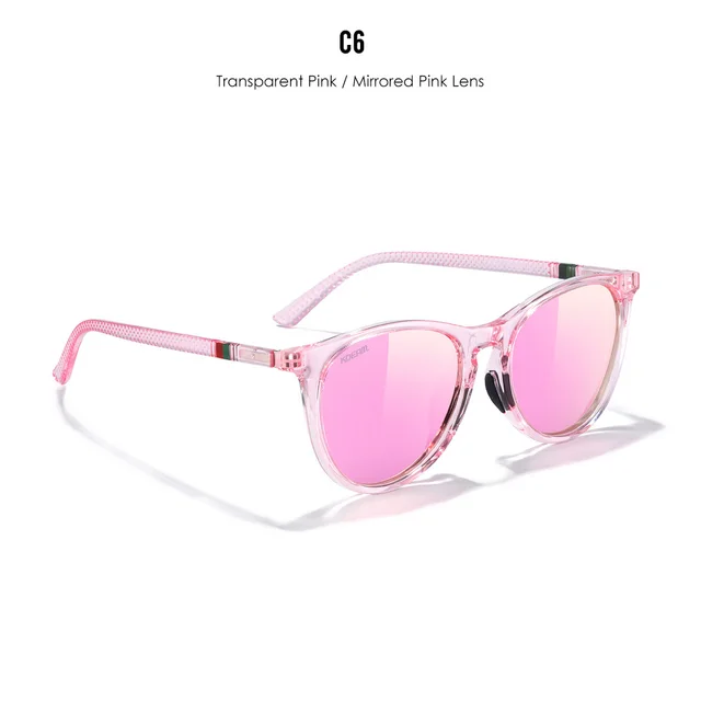 Round Frame Polarized Sunglasses Women's Street Shot Gradient Trendy Glasses C6 - Shop at LoveMi