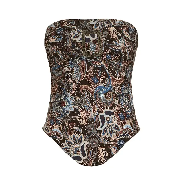 Design Sense Pleated Waist Tight Short Vest Color - Shop at LoveMi