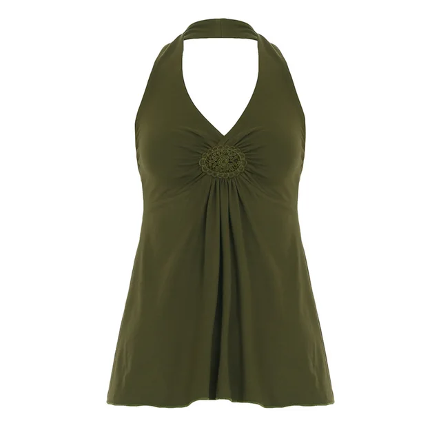 Waist tight Temperament Slim Fit Versatile Top Wkt27484 Green - Shop at LoveMi