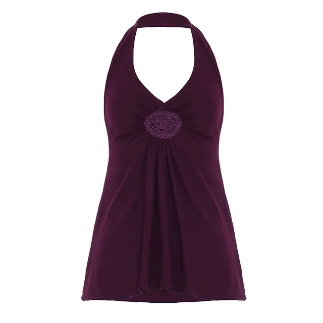 Waist tight Temperament Slim Fit Versatile Top Wkt27484 Purple - Shop at LoveMi