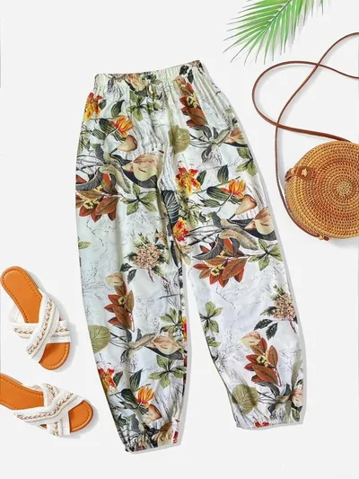 Women's Loose Casual Skinny Pants G7Z2704 - Shop at LoveMi