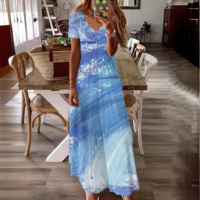 Street Hipster Printed Casual Fashion Dress Bj51123464978 - Shop at LoveMi