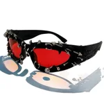 Black Frame Red Film Vinyl