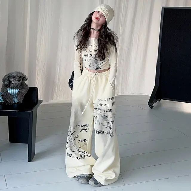 Children's Western Style Spray Dyeing Knitted Two piece Two Pieces - Shop at LoveMi